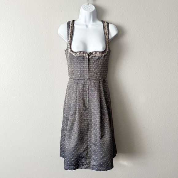 Angermaier Dirndl Dress Oktoberfest Bavarian Folk Style EU Size 34 US Size 2 - Picture 10 of 16
